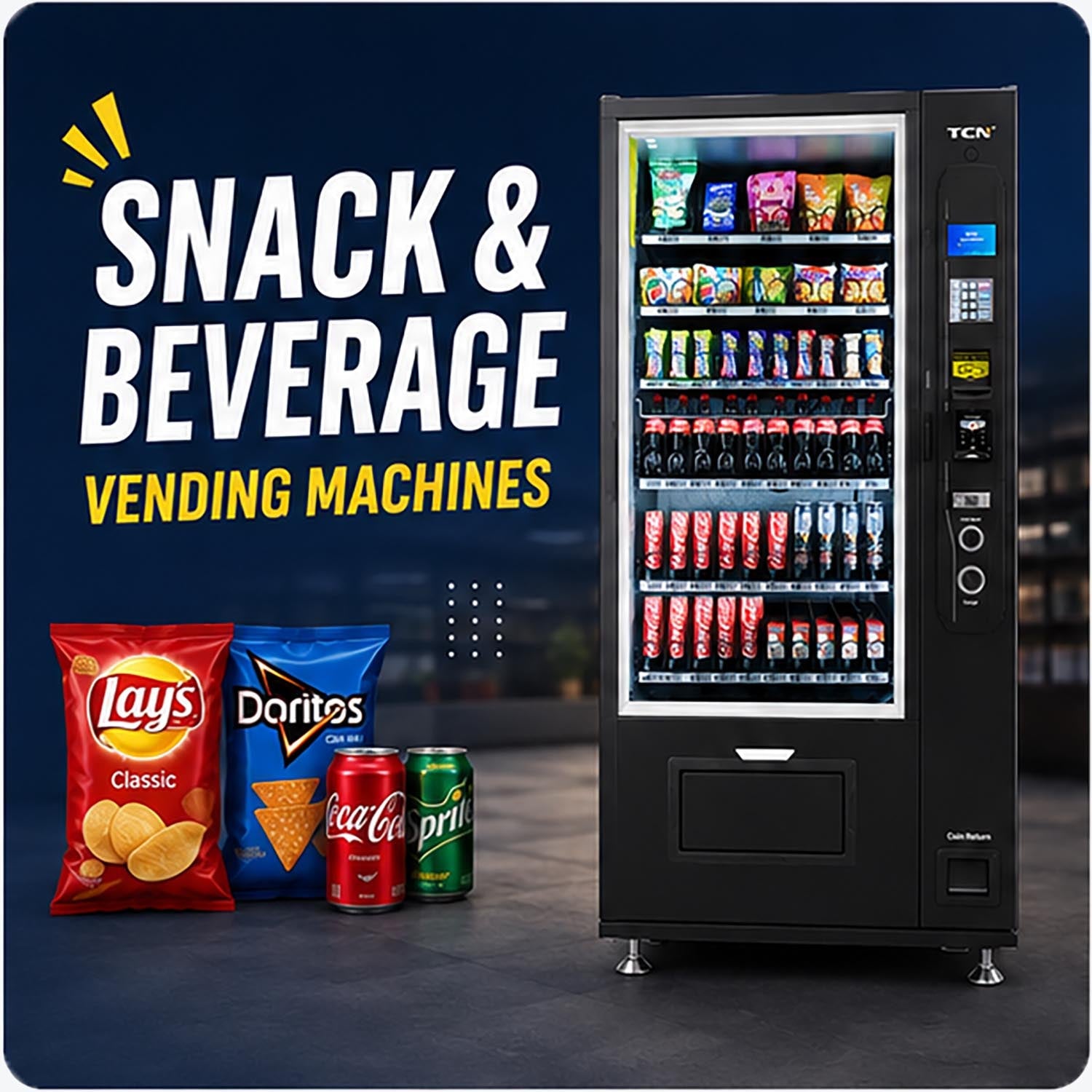 Snack & Beverage Vending Machine